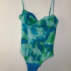 Green & Blue Zara Bodysuit